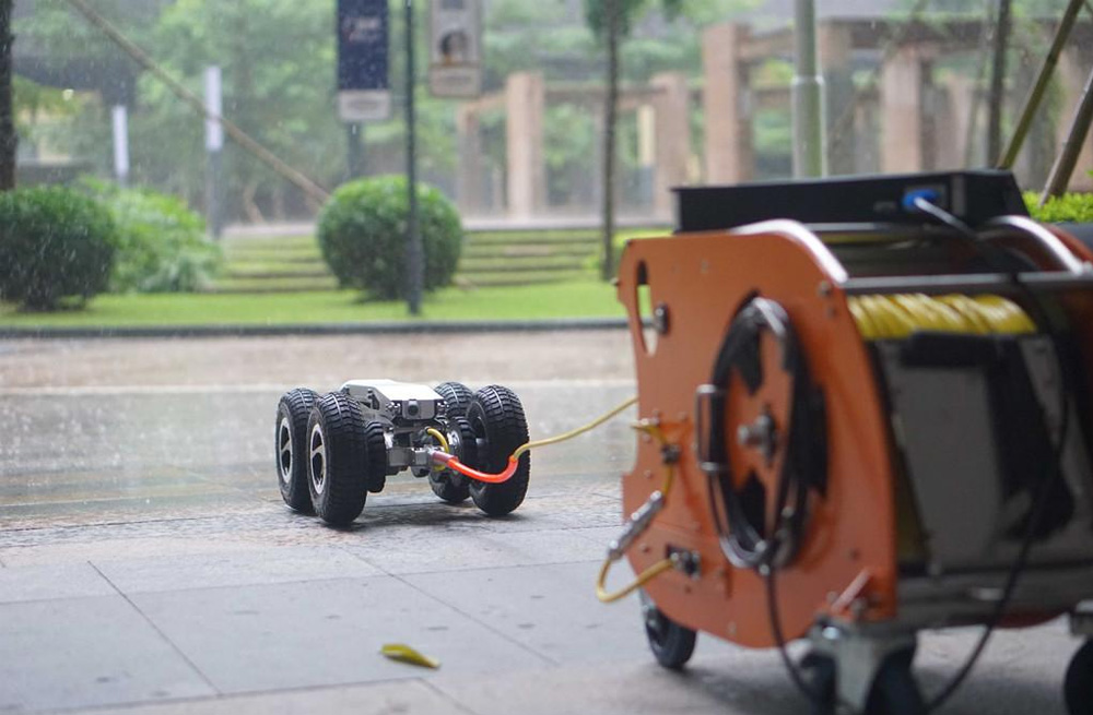 285尧石二村管道检测机器人