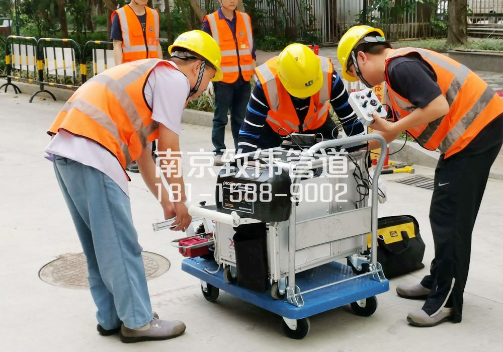 368尧石二村市政管道检测